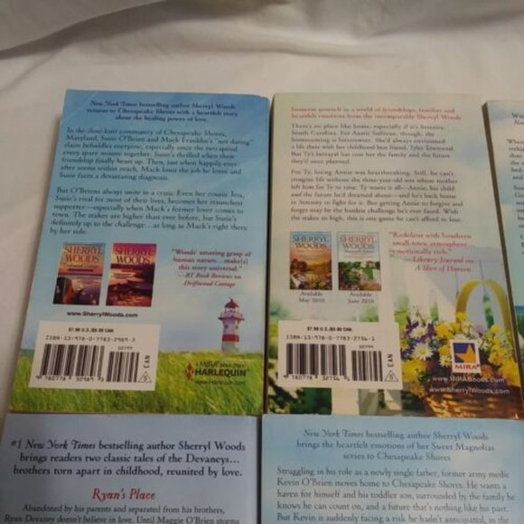 Sherryl Woods Lot of 6 Paperback Books - Harbor Light- Seaview Inn- Beach Home - Picture 7 of 12